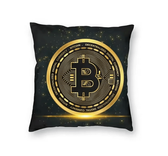 Калъфка за възглавница с Bitcoin