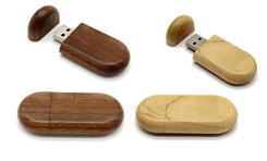 USB дървена флашка с изчистен дизайн 32гб