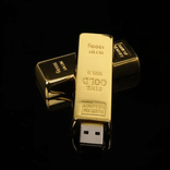 USB флашка златно кюлче 32гб
